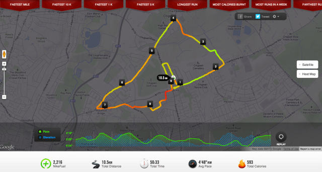 Nike+ run
